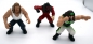 Preview: WWF Mini Actionfiguren Set von Jakks: Big Show, X-Pac und Kane